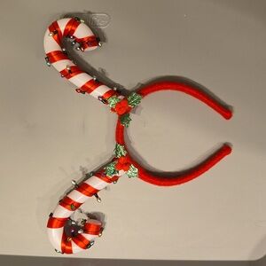 Candy cane headband